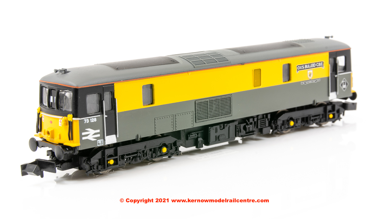 GM2210203 Dapol Class 73 Electro-Diesel Locomotive number 73 128 named "O V S Bulleid" in Dutch Civil Engineers livery